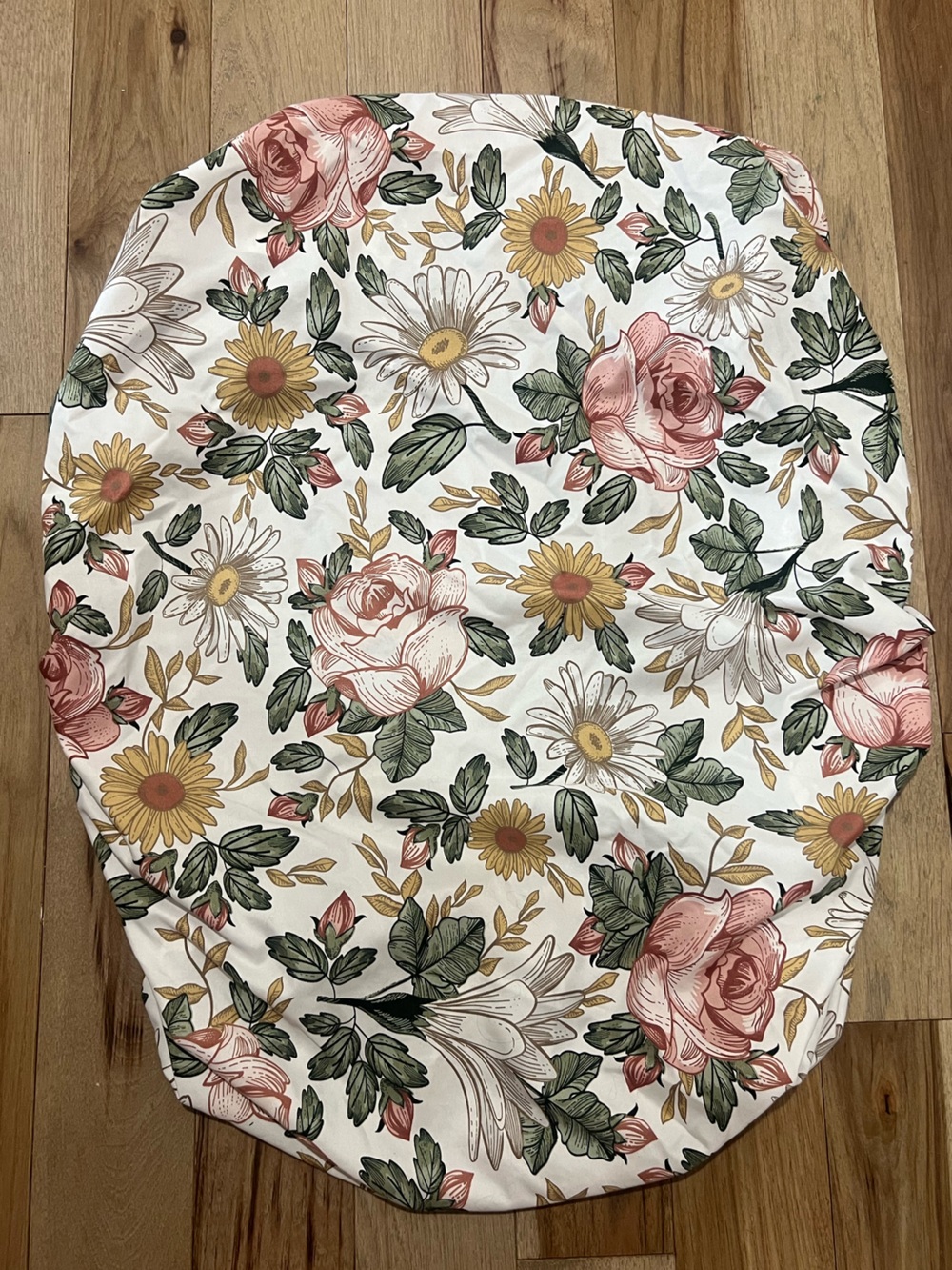 Sweet Jojo Designs Floral Fitted Crib Sheet Pink Rose Daisy Boho Nursery Toddler